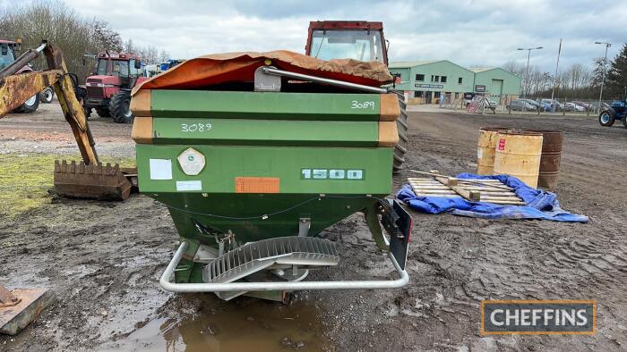 Amazone Zam 1500 Fertiliser Spreader