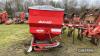 2003 Kuhn MDS 1141 Fertiliser Spreader c/w border limiter, rear lights, Quantron M controller, silver case in office UNRESERVED LOT