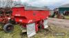 2003 Kuhn MDS 1141 Fertiliser Spreader c/w border limiter, rear lights, Quantron M controller, silver case in office UNRESERVED LOT - 4