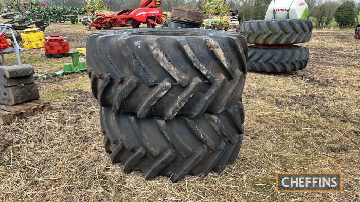 2no. 800/65R32 Goodyear DT822 tyres