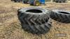 2no. 20.8R38 Vredestein tyres, one unused - 2