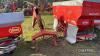 Kuhn Hydraulic Telescopic Crane Fertiliser Spreader Linkage - 2