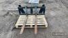 Pallet Forks to fit front loader - 3