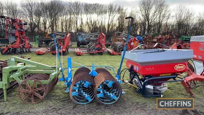 Lemken Twin Roll Press to cover 4 furrows