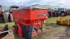 Kuhn Axis 50.1W Fertiliser Spreader c/w manual & control box in office - 2