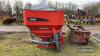 Kuhn Axis 50.1W Fertiliser Spreader c/w manual & control box in office - 5