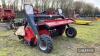 2006 Vicon KMT 3001 Mower Conditioner 3m cut, 8 cutting discs, 3 blades per disc, rear conditioner - 12