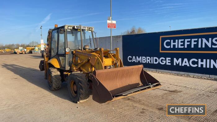 JCB 2CX Streetmaster Reg. No. M363 XRV