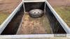 Galvanised 6x3 Car Trailer c/w ladder rack, braked, spare wheel - 7