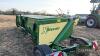 2019 Krone Xdisc 620 whole crop header with quick change knives and transport trailer Serial No. 1012319 - 5