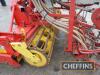 Accord Pneumatic DA drill with bout markers, tramlining kit and following harrows mounted to 2010 Pottinger Lion 301 power harrow with crumbler roller, 3m c/w pto, control box and manual Drill Serial No. 024604 Power Harrow Serial No. VBP00087310106223 - 8