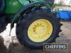 2013 JOHN DEERE 6140R AutoQuad 40kph 4wd TRACTOR Fitted with 2016 Degenhart front linkage and front suspension on BKT Agri Max RT657 650/65R38 rear and BKT Agri Max RT657 540/65R28 front wheels and tyres. On farm from new c/w manual and key Reg. No. PE1 - 27