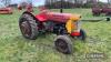 MASSEY FERGUSON 65 MK.II 4cylinder diesel 2wd TRACTOR Part restored and requires finishing