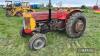 MASSEY FERGUSON 65 MK.II 4cylinder diesel 2wd TRACTOR Part restored and requires finishing - 4