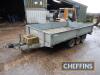 Graham Edwards FB3512T tri-axle 12x6ft dropside trailer Serial No. 91291009 - 3