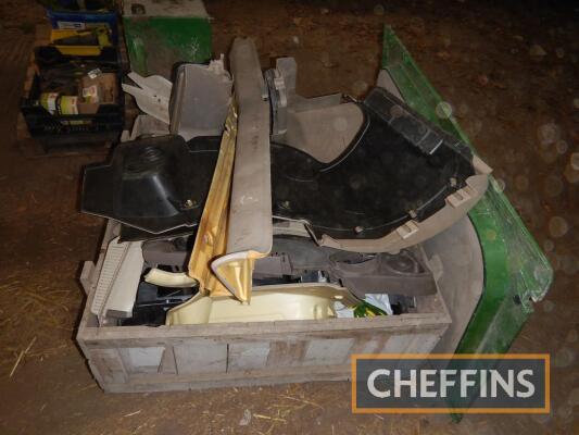 Qty John Deere 20/30 series cab interior spares