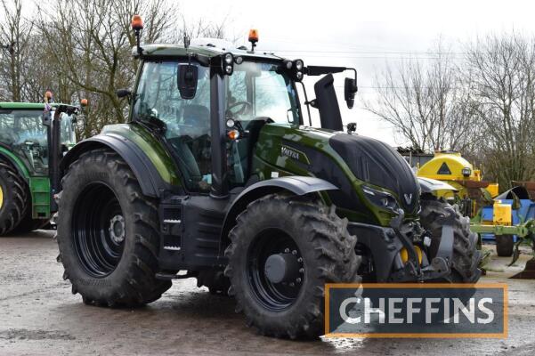 2021 VALTRA T214 Active 60kph 4wd TRACTOR Fitted with autosteer, GPS, ISOBUS, cab and front suspension, uprated front axle, front linkage and PTO, Active cab, 4no. rear spools, 2no. front spools and air brakes on Trelleborg TM800 650/65R42 rear and Trell