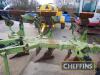 1997 Dowdeswell DP100S mounted 5furrow (3+1+1) reversible plough Serial No. MA36398 - 7