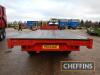 Tandem axle 27ft flat bed trailer on 385/65R22.5 wheels and tyres - 4