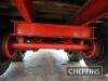 Tandem axle 27ft flat bed trailer on 385/65R22.5 wheels and tyres - 5