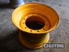 Single JCB loading shovel 26ins wheel rim, 12stud - 2