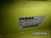 Claas 2401170.1 125/125 teeth whole crop mill Serial No. 00074 - 3