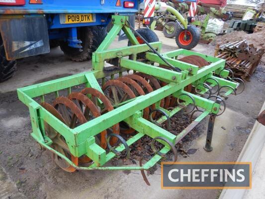 Front mounted steering front press with leading springtines, 3m