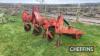 Browns mounted 3leg subsoiler with flat roll and discs, 2m - 3