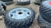 Pr. of 300-95-R46 Case Rowcrop Wheel & Tyres - 4