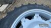 Pr. of 300-95-R46 Case Rowcrop Wheel & Tyres - 6