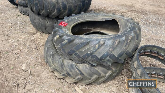 Pr. of Rear Tractor Tyres UNRESERVED LOT