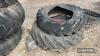 Pr. of Rear Tractor Tyres UNRESERVED LOT - 3