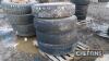 4no. Firestone 11-22.5 10 Stud Wheels & Tyres