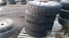 4no. Firestone 11-22.5 10 Stud Wheels & Tyres - 5