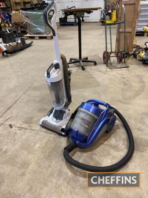 Vax Performance Bagless Hoover (blue) t/w Vax rapid carpet cleaner and a Dyson root cyclone cleaner UNRESERVED LOT