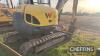 2018 WACKER NEUSON EZ53vds 360° RUBBER TRACKED EXCAVATOR Fitted with front dozer blade, breaker pipe work, cab tilt, and offered with 3no. buckets Serial No. WNCE0510LP4L00726 Hours: 3,676 INCLUDED BY KIND PERMISSION - 8