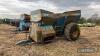 West 2000 Dual Spreader trailed single axle muck spreader (for spares or repair) - 3