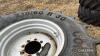 2no. 710/60R30 Continental 8stud wheels and tyres - 5