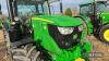 2020 JOHN DEERE 6155R AutoPowr Premium Edition 50kph 4wd TRACTOR # Fitted with front linkage and PTO, front and cab suspension, 4600 Command Centre, LED lights, hydraulic top link and stabilisers on 650/65R42 rear and 540/65R30 front wheels and tyres. Fu - 19