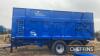 2020 Bailey 18tonne tandem axle steel monocoque trialer with silage sides, rear steer axle, sprung drawbar and axles, air and hydraulic brakes, hydraulic tailgate, rear push bar and drawbar on 600/55R26.5 wheels and tyres Serial No. 2029318 - 4