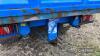 2011 Richard Western SF16HS 16tonne tandem axle steel monocoque trailer with silage sides, air and hydraulic brakes, hydraulic tailgate, sprung drawbar and axles and rear drawbar on 560/60R22.5 wheels and tyres Serial No. 15425 - 9