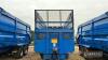 2011 Richard Western SF16HS 16tonne tandem axle steel monocoque trailer with silage sides, air and hydraulic brakes, hydraulic tailgate, sprung drawbar and axles and rear drawbar on 560/60R22.5 wheels and tyres Serial No. 15426 - 3