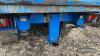 2011 Richard Western SF16HS 16tonne tandem axle steel monocoque trailer with silage sides, air and hydraulic brakes, hydraulic tailgate, sprung drawbar and axles and rear drawbar on 560/60R22.5 wheels and tyres Serial No. 15426 - 8