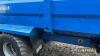 2011 Richard Western SF16HS 16tonne tandem axle steel monocoque trailer with silage sides, air and hydraulic brakes, hydraulic tailgate, sprung drawbar and axles and rear drawbar on 560/60R22.5 wheels and tyres Serial No. 15426 - 26