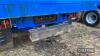 2020 Bailey 18tonne tandem axle steel monocoque trailer with silage sides, rear steer axle, sprung drawbar and axles, rollover sheet, air and hydraulic brakes, hydraulic tailgate, rear push bar and drawbar on 600/55R26.5 wheels and tyres Serial No. 20362 - 8