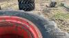 2no. 620/70R42 Goodyear DT820 radial dual wheels and tyres - 5