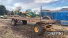 4wheel turntable trailer with 6m bed - 8