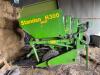 Standen H300 3 row potato planter, manual spacing, seed miss indicator, hydraulic depth control, rear bed forming hood, stainless steel openers and soil retaining panels, Hopper extension and road lights. Serial no BB3 457, Year 2002. Location Soham Nr El - 6