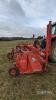 Simon Cultirateau triple bed hydraulic folding bed maker. PTO driven, Front wheel eradicator ridgers, 3 x individual bed cultivators fitted with straight veg bed blades and rear spiked rotors, intake discs on outside units, hydraulic independent height co - 6