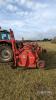 Simon Cultirateau triple bed hydraulic folding bed maker. PTO driven, Front wheel eradicator ridgers, 3 x individual bed cultivators fitted with straight veg bed blades and rear spiked rotors, intake discs on outside units, hydraulic independent height co - 7